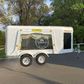 New Hearse Funeral Car Customize Funeral Chariots with Horses Casket Chariot Horse Hearse Funeral Horse Drawn Carriage