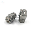 FY 1/4" Hvv Stainless Steel Vee air Jet Flat Fan Spray Nozzle Hvv 11001 304ss Fan Spray Nozzle Fan Jet Nozzle