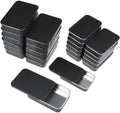 Wholesale 10g Child Resistant Black Lip Balm Sliding Tin Can Box Container Empty Metal Rectangle Slide Tin case
