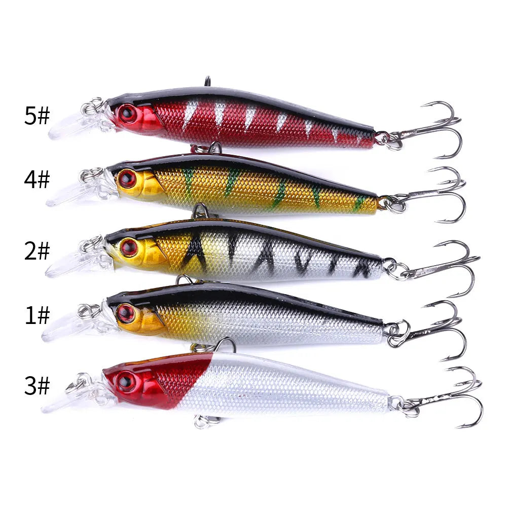 Artificial Multicolor Hard Plastic Baits Pesca Wobbler Lure Fishing Tackle Carp Fishing Lures