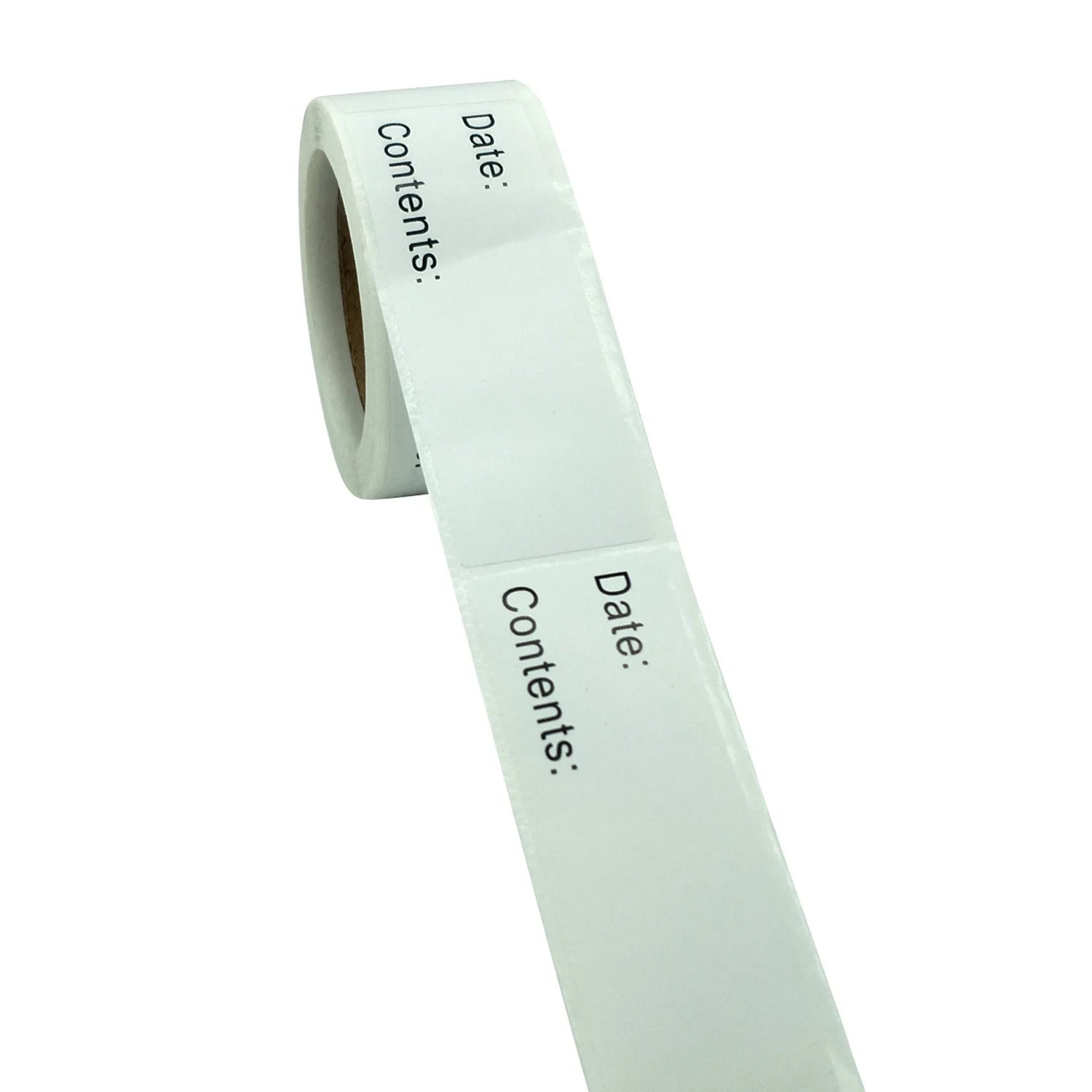 1 Roll Writable Kitchen Food Labeling Date Waterproof Glossy Vinyl Self Adhesive Sticker Labels