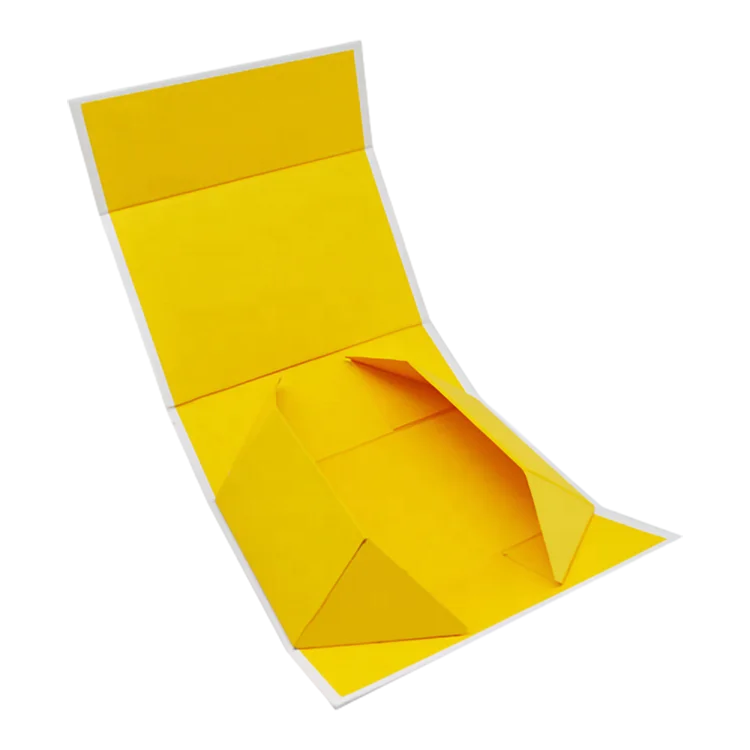 Wholesale Custom Magnetic Jewelry Folding Fabric Storage Watch Paper Packaging Box