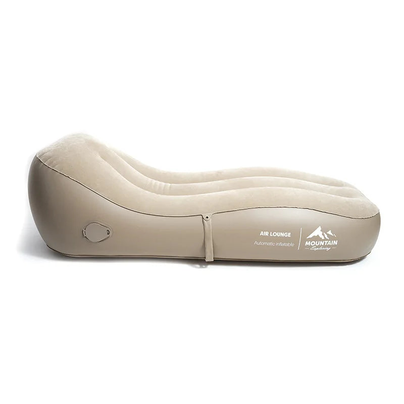 Portable Foldable Automatic Inflatable Sofa Bed Recliner for Outdoor Camping Lazy Napping Bedroom Use Easy Automatic Inflatable