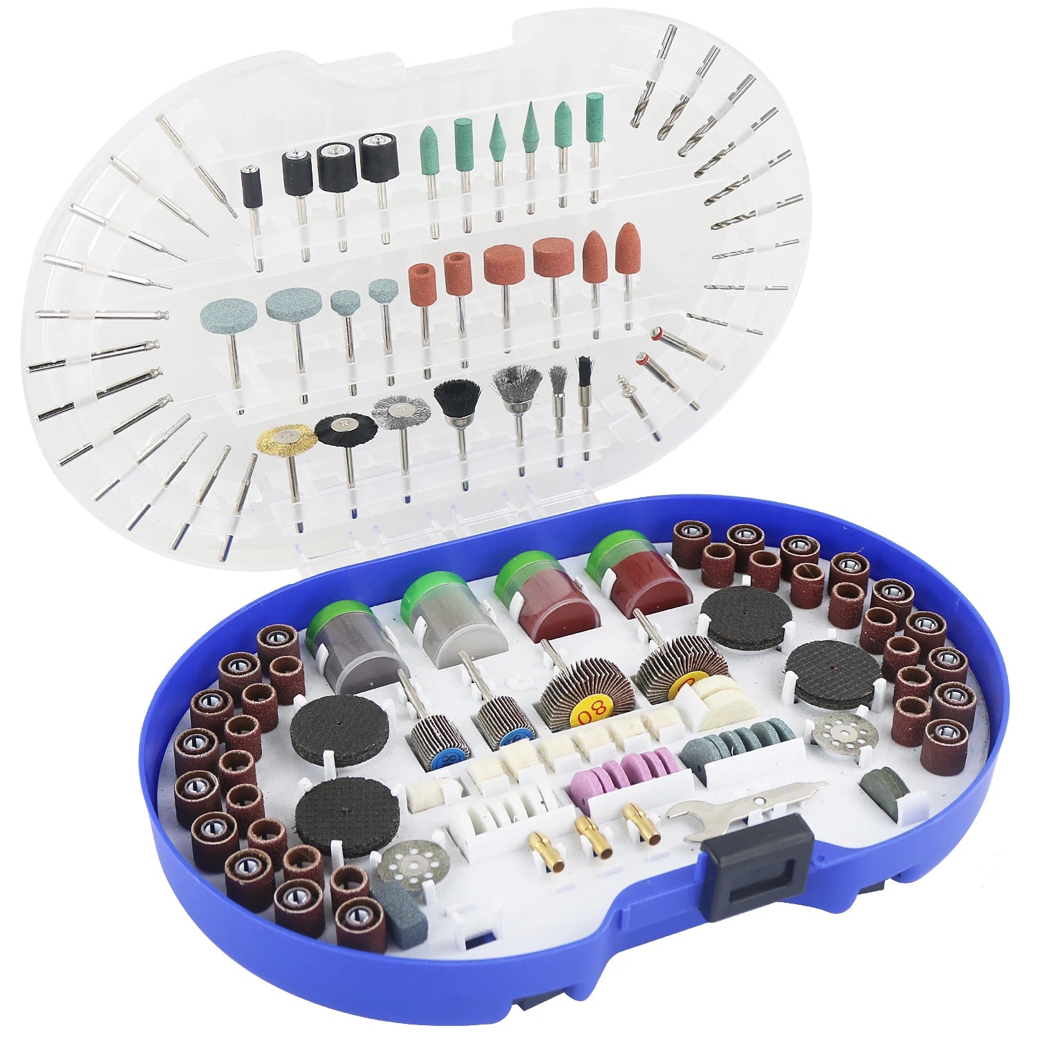 276 Piece Rotary Tool Accessories Kit Universal Fitment for Easy Cutting Grinding Sanding Sharpening-for Jewelry Tools Equipment