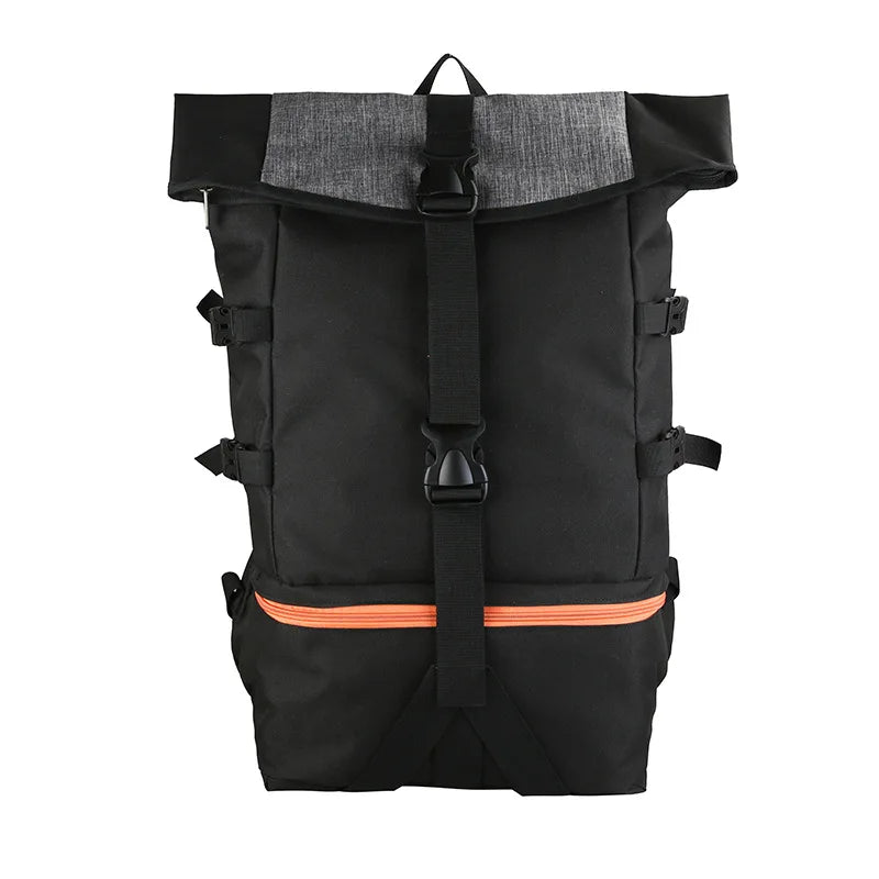 Waterproof Sport Tote Backpacks With Shoes Compartment Sublimation Gym Shape Basketball Bags With Custom Print