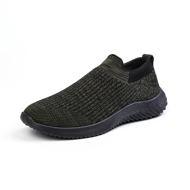 Men's Large Size Range Air-Cool Lightweight Breathable Style Pop-Corn Foam Running Shoes