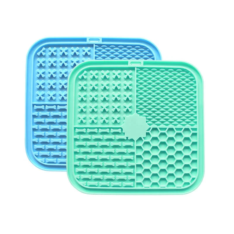 New Arrivals Silicone Dog Lick Mat Logo-Customized Lick Mat Dog Accessories Slow Down Your Pet's Eating