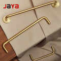 JAYA Modern Minimalist Light Luxury Brass Handle Brass Vintage Gold Long Handle for Cabinet Drawer & Wardrobe Door