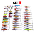 Wholesale 56pcs Mix Lure Kits Minnow Crankbait Group Fishing Lure for Bulk Sale