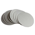120mm Composited Food Grade Foil Heat Seal Liner Alloy 8011 Die Cut Piece Soft Temper Custom Printing Available for Protein
