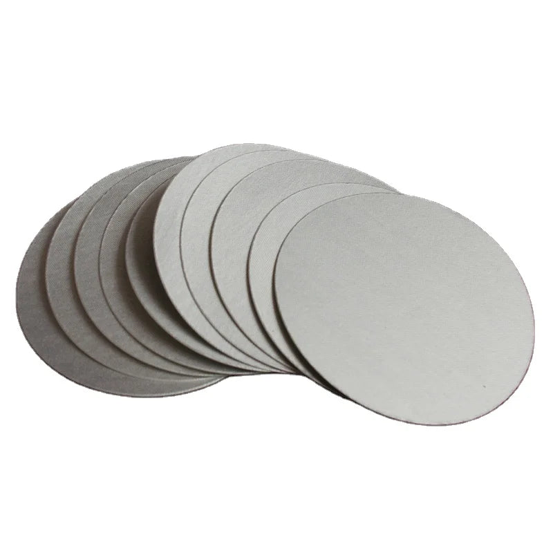120mm Composited Food Grade Foil Heat Seal Liner Alloy 8011 Die Cut Piece Soft Temper Custom Printing Available for Protein