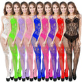 Women's Sexy Fishnet Bodystocking Lingerie Nylon and Panties Cosplay Party Hot Underwear