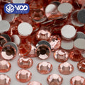 VDD 135 Salmon SS6-SS30 New Color Glass Rhinestones Crystal Flatback Glitter Strass Stones For DIY Crafts Nail Art Decorations