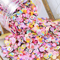 Paso Sico 24 Designs 100g/bag Wholesale Bulk Polymer Clay Mixed Fruits Animals 3D Nail Art Decoration Slices for DIY Nail Art 3D