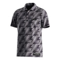 Oem Sublimation Half Sleeve Casual Tee Mens Button Down Shirts Gun Print Women Short Sleeve Golf Polo Shirt