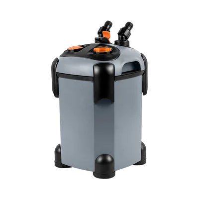 SONGBAO Plastic Canister Filter for Fish Tank with 3 Media Trays and Spray Bar External Canister Filter