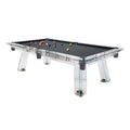 High Quality 9Ft 9-Ball Tempered Glass Pool Table Home Indoor Sport Equipment Transparent Crystal Billiard Table