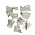 Custom Stainless Steel Ball Stud Mounting Bracket for Strut Lift Support Prop Gas Spring with CNC Machining and Wire EDM