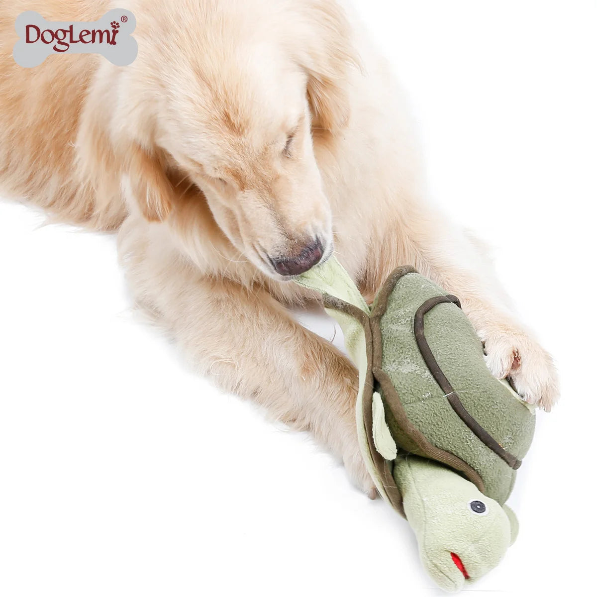 Luxury Turtle Design Eco-Friendly Plush IQ Smart Puzzle Snuffling Nose Work Interactive & Movement Dog Toys