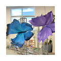 E-HB009 Photography Window Display Shopping Mall Decor Flowers Paper Flower Giant Flowers Large Big Butterfly for Wedding