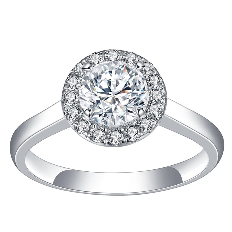 MS-460 Customized 18K Gold  0.6Ct HPHT Lab Diamond Ring