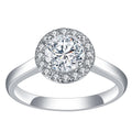 MS-460 Customized 18K Gold  0.6Ct HPHT Lab Diamond Ring