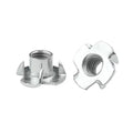 Four Claw Nut Customized Metric and Inch A2 A4 Stainless Steel Full or Half Thread Four Claw Nut