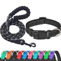 Hot-Selling 12mm Dark Glow Reflective Nylon Pet Leash LED Light Comforting Heavy Duty Durable Alloy Swivel Snap Hook for Cats