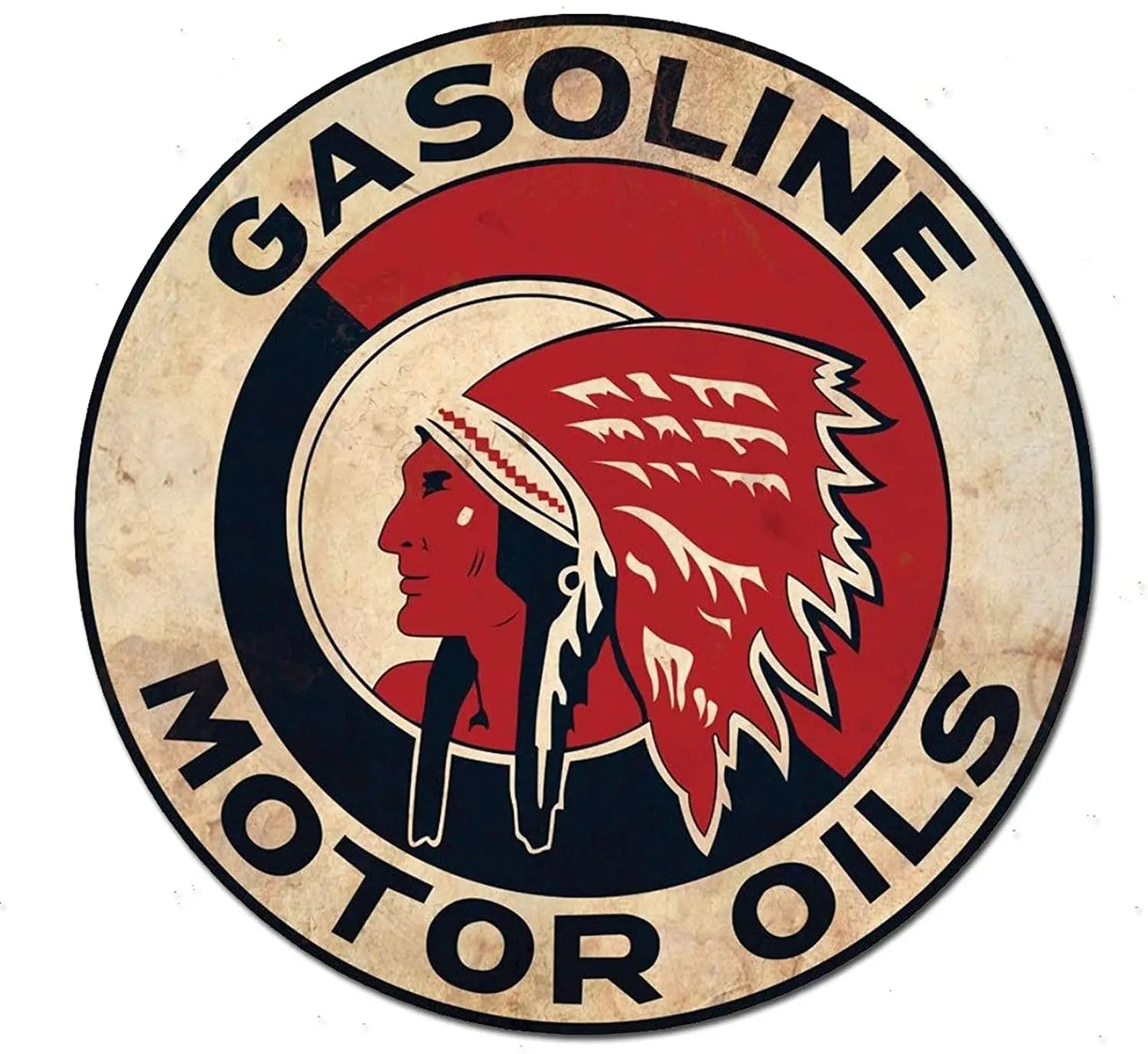 Wholesale Customized Pattern Retro Signs Metal Posters Wall Bar Garage Decoration Embossed Durable Silk Screen Metal Sign