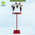 Free Standing Floor Metal Eco-Friendly Modern for Liquor Beer Whisky Display for Store Retail Promotion