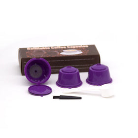 Best Selling Portable Mini Reusable Eco-Friendly 30ml Plastic LFGB Certified Coffee Capsule Lid for Compatible Home Use