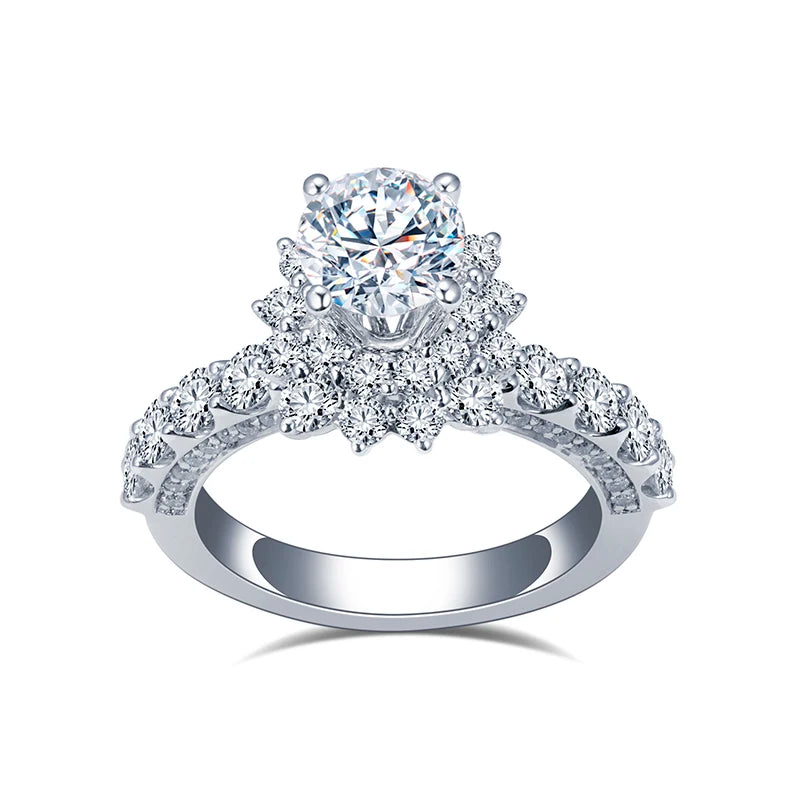 Customized Jewelry 18K Gold 7.5ct IGI Lab Diamond  Engagement/Wedding Ring