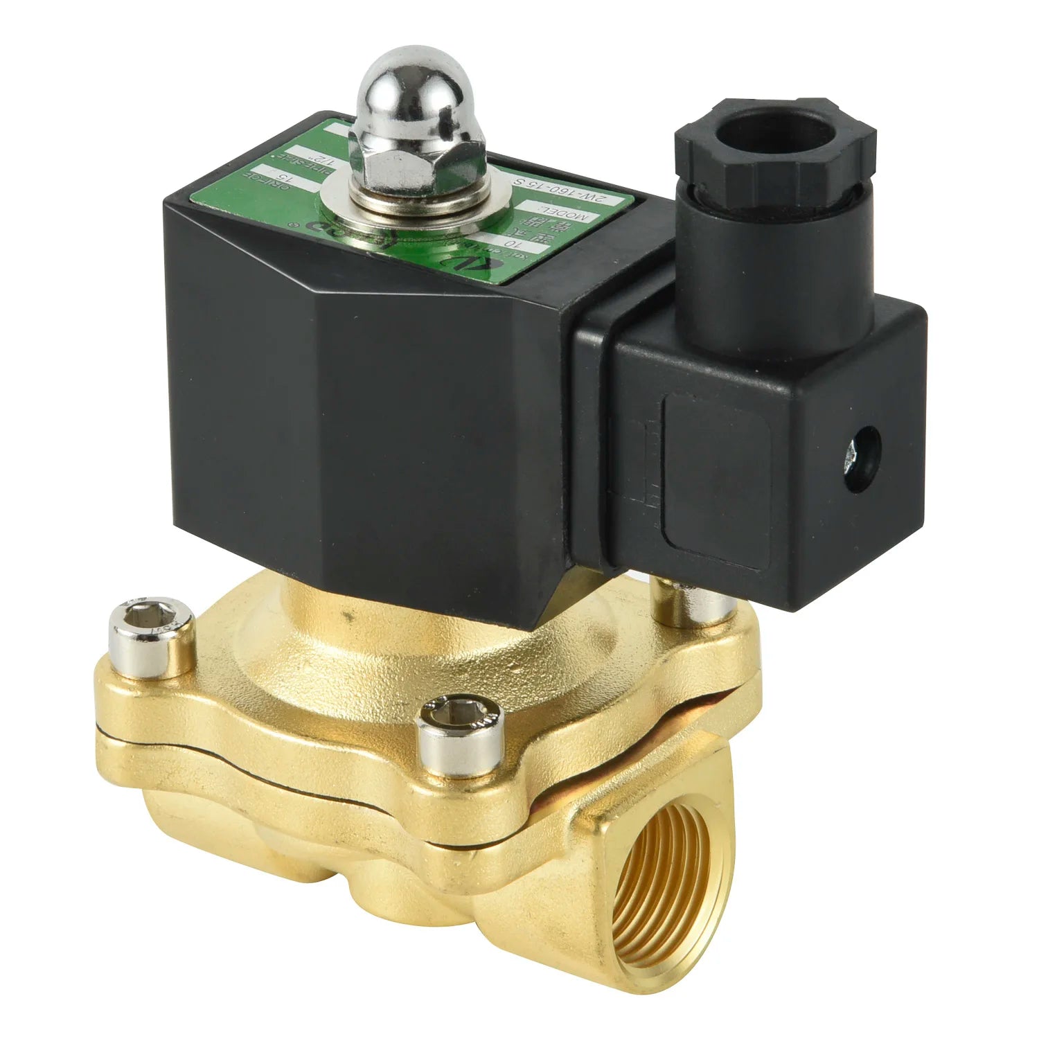 Kailing 2/2 Way Large-Caliber for Water Control Direct Acting Solenoid Valve 1/2 220V
