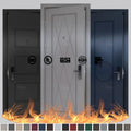Guangdong Yohome Top Manufacturer Customized High Quality Wood Interior Doors Luxury Wooden Doors Hotel Rooms Fire Raed Doors