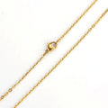 Bulk 304 Stainless Steel Gold Plated 1.5mm 2mm Thin Cable Link Chain Necklace