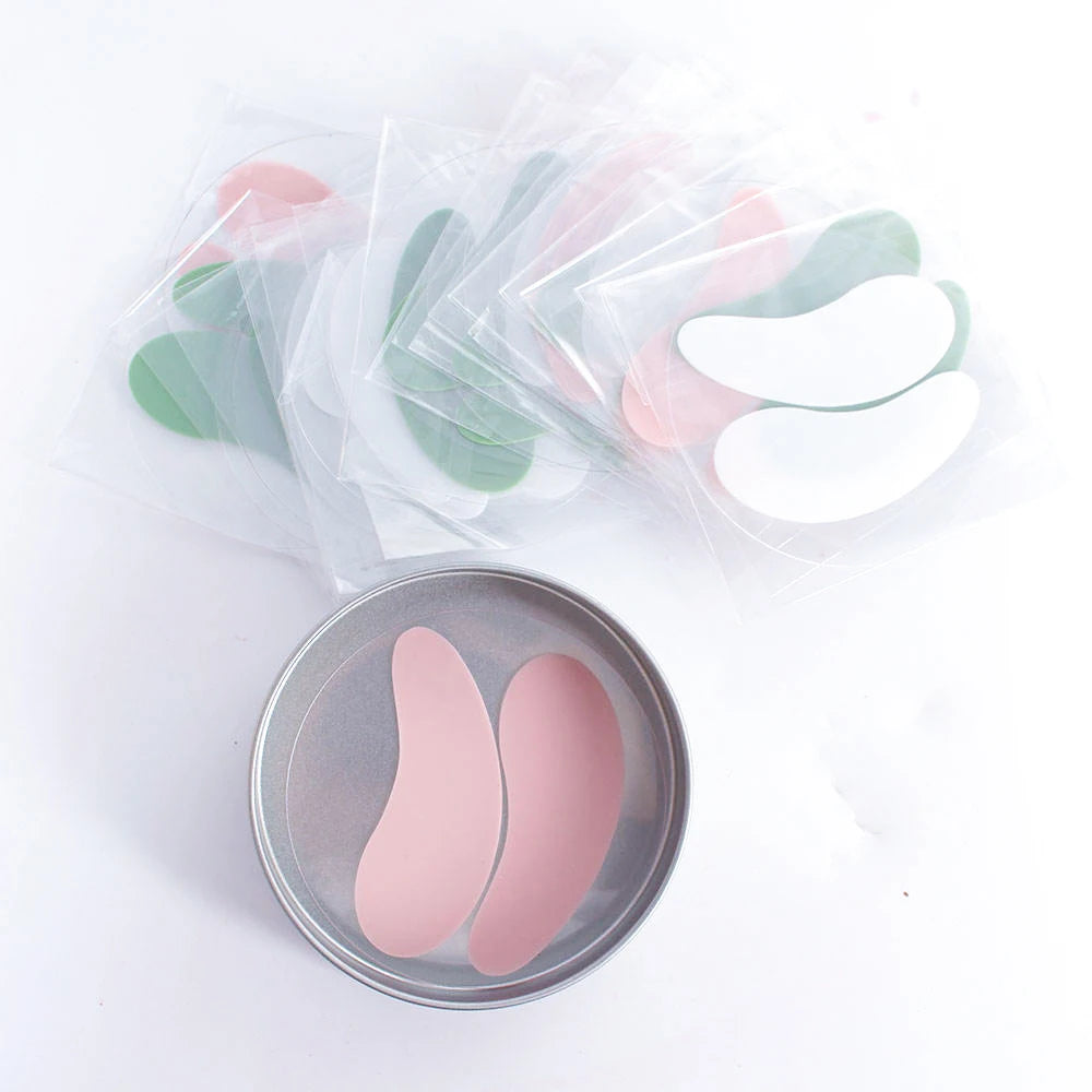 Eyelash Extension Cooling Silicone Gel Under Eye Pads Reusable