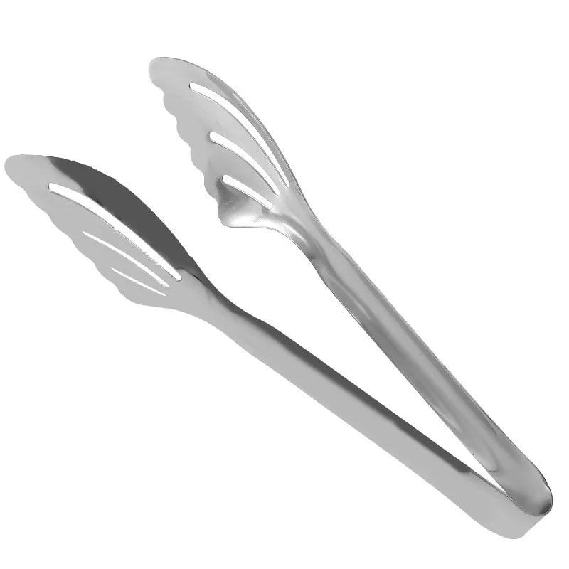12 Inch Household Stainless Steel Kitchen Tongs Thickened Food and BBQ Clamp Bread Meal Tweezers Stylish Kitchen Accessories