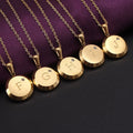 Women's Fashion Initial A-Z Stainless Steel Necklace with Zircon Initial Name Choker for Weddings and Gifts