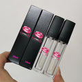 10ML Luxury Empty Big Brush Lip Gloss Tubes Clear Lip Gloss Container Packaging Fat Wand with Custom logo