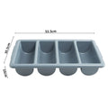 4-Compartment Cutlery Bins Kitchen Organization Storage Tray Holder Drawers Cutlery Organizers for Tableware Drawer Organizer