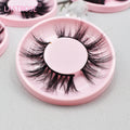 LD Mink Lashes Luxury 3D Mink Eyelash15- 20mm Ready to Ship  OEM Lash Packaging Mink Eyelashes Vendor