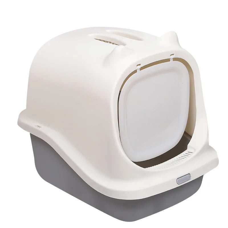 Detachable New Enclosed Dog Cat Litter Box