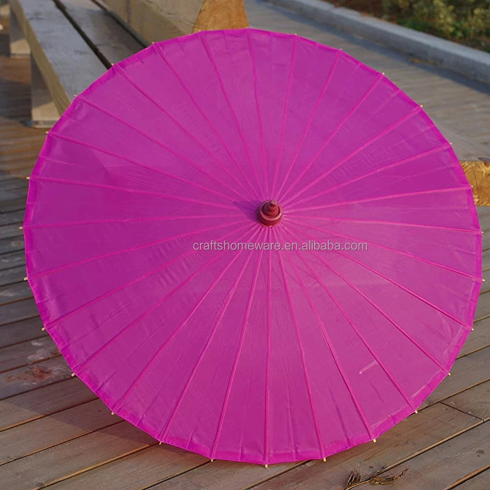 Handmade Chinese Traditional Craft Paper Umbrella Bridal Sun Parasol Wedding   Craft Paper Umbrella