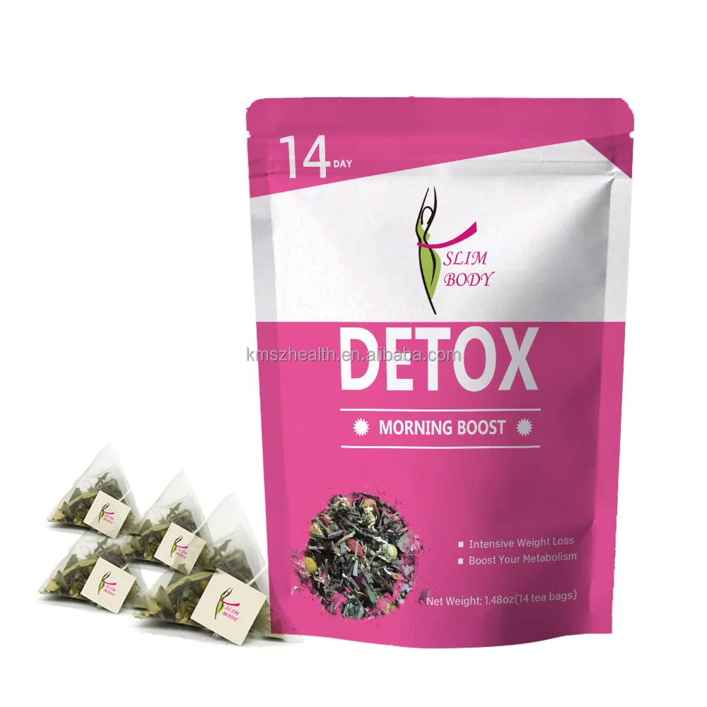 Pure Slim Tea Organic Detox Food Products Tea 28 Day Ultimate Skinny Tea  Pyramid Private Label