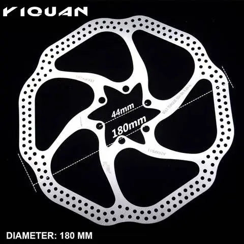 180mm More Style Bicycle Brake Disc Mountain Bike Discs Bicycle Brake Pads