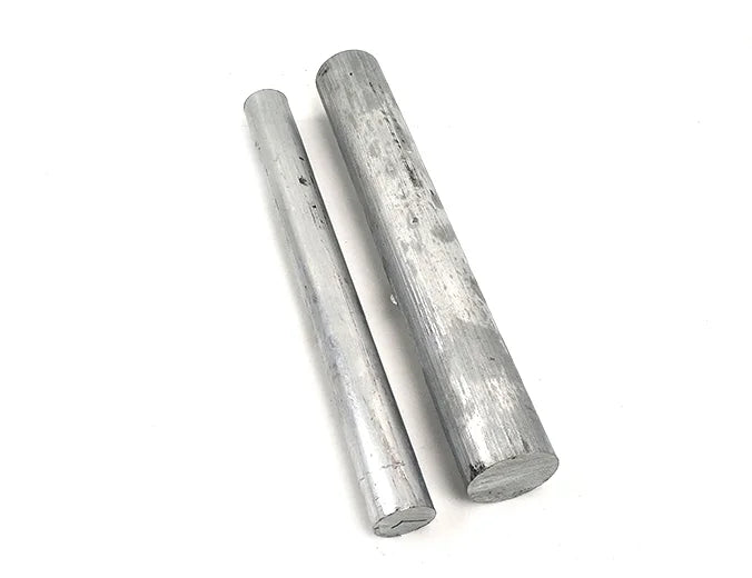 Allmarine Zinc Casting Round Solid Bar 99.99% Purity Diameter 20-115mm Length 30cm