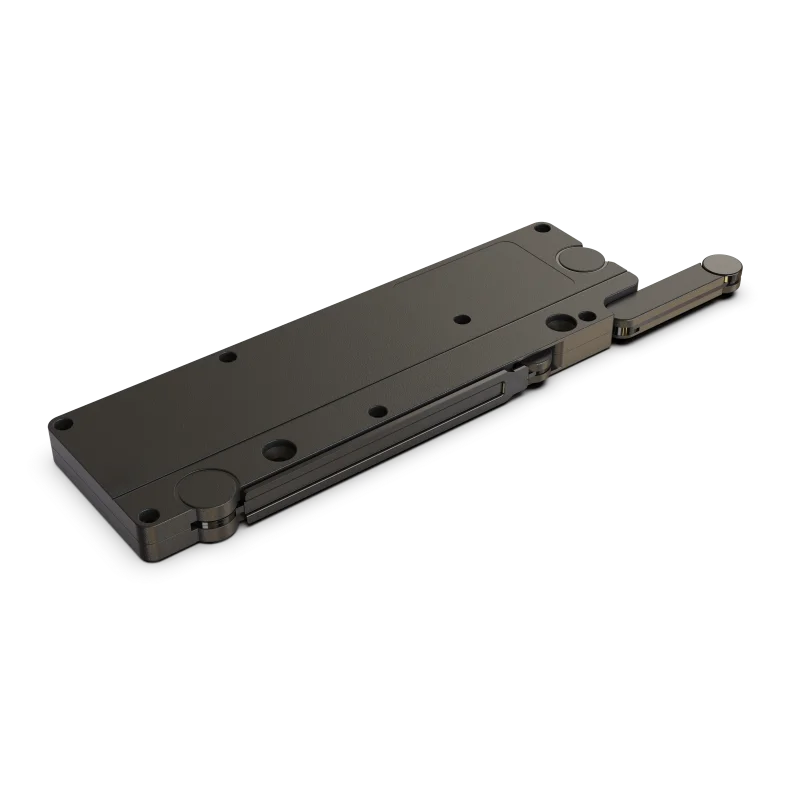 Roeasy One Touch OTmini Automatic Door Closer Modern Design for Hotel Use Soft Close Easy Installation Black