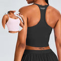 Women's U-Neck I-Back Yoga Bra Quick-Drying Sports Underwear Thin Shoulder Straps Running Fitness Top Cross-Border Top Bra