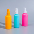 100ml White Yellow Pink Cosmetic Plastic Spray Bottles Packaging