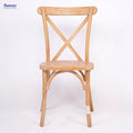 Durable Wooden Crossback Chair Supporting 250kg Load for Commercial Hospitality and Catering Rental Wholesale